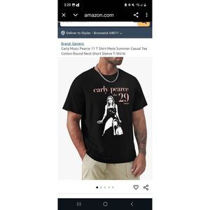 Carly Pearce the 29 tour band tee short sleeved 100% cotton grunge alternative